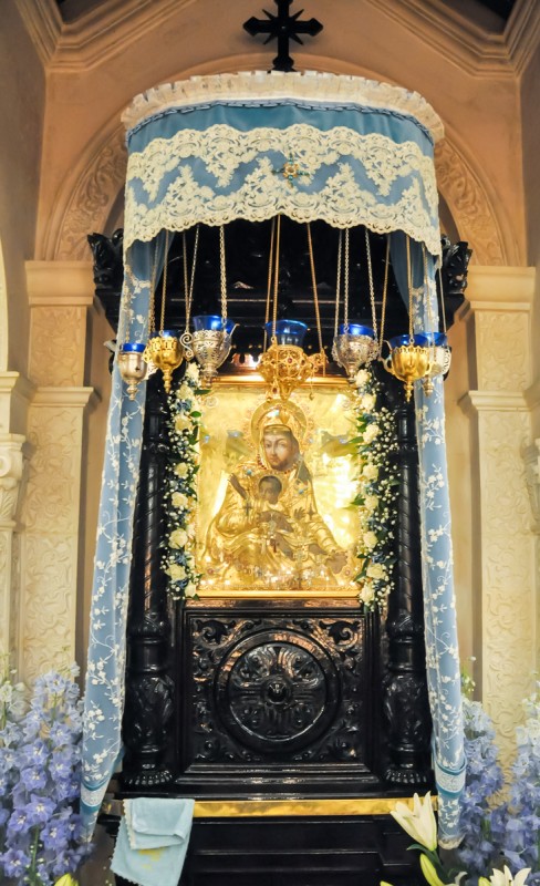 Чтимые иконы Божией Матери в обители