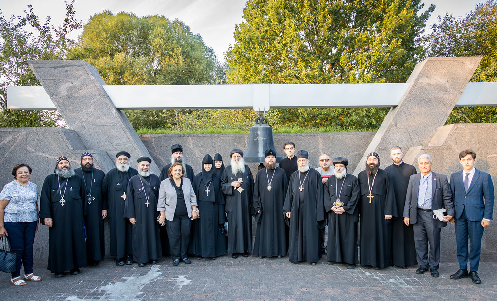 Египетские монахи посетили Бутовский Полигон